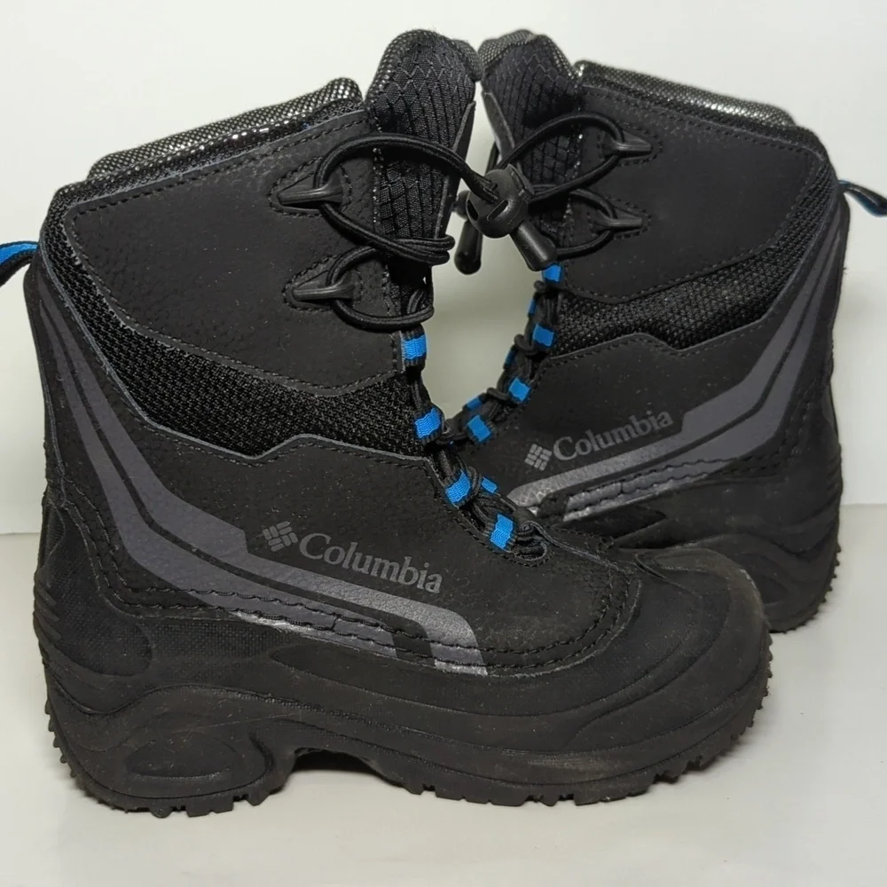 Columbia Bugaboot Plus IV Omni heat 400g rain snow boot little kids size 1 EU 32